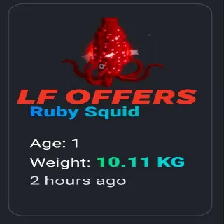 Colossal Ruby Squid