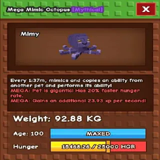 Godly Mega Mimic Octopus