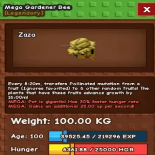 Colossal Mega Gardener Bee