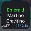 Emerald Martino Gravitin 2.5x