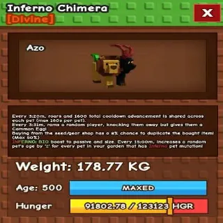 Semi Huge Inferno Chimera