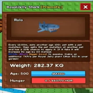 Huge RoyalJelly Shark