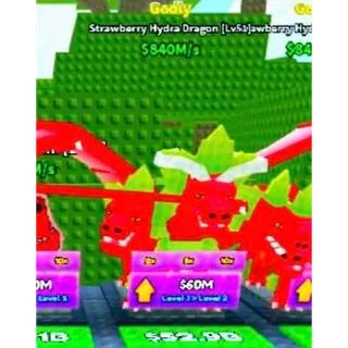 Strawberry Hydra Dragon