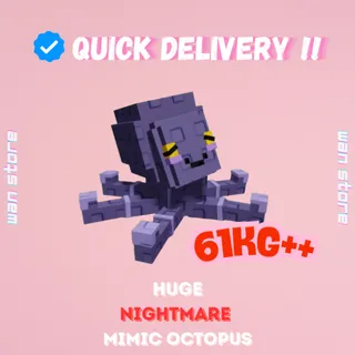 HUGE NIGHTMARE MIMIC OCTOPUS 61KG