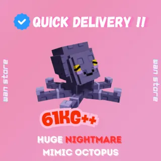 HUGE NIGHTMARE MIMIC OCTOPUS 61KG+
