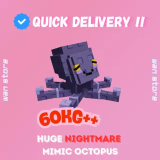 HUGE NIGHTMARE MIMIC OCTOPUS 60KG+