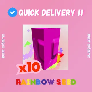 X10 RAINBOW SEED I GROW A GARDEN 2
