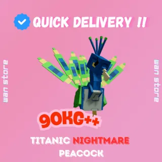 TITANIC NIGHTMARE PEACOCK 90KG+