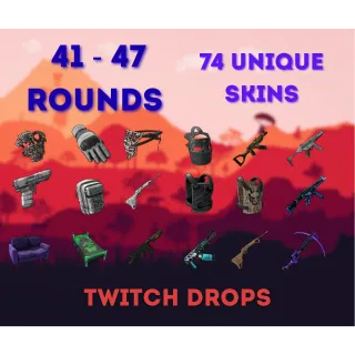 Rust Twitch Drops - Round 41 + 42 + 