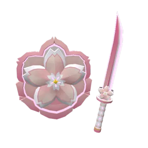 Sakura sword and shield