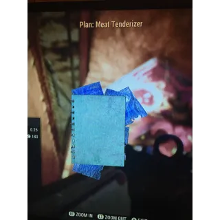 Meat Tenderizer Plan
