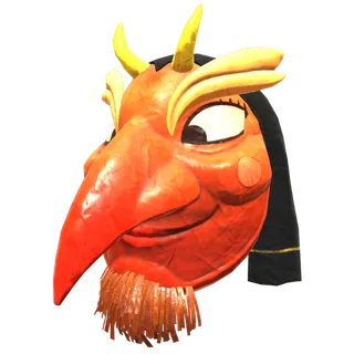 Fasnacht Crazy Guy Mask