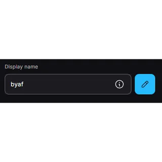 Epic Games Username @byaf