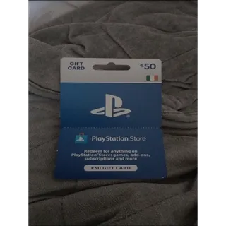 €50.00 EUR PlayStation Store