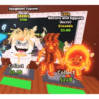 [SALE] 204M/s ELITE DUO | Lava Bacuru + Spaghetti Secret