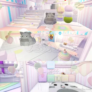 Kawaii Pastel Cat Cafe (Tiny Home)