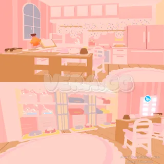 Kawaii Cake Kitchen & Neon Maker | Tiny House/ Home