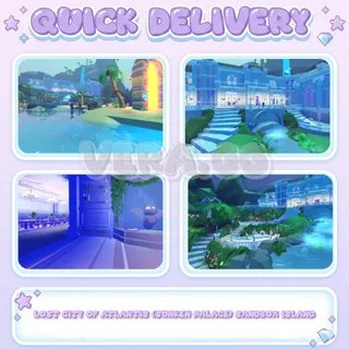 Lost City of Atlantis (Sunken Palace) | Sandbox Island