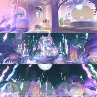 Bioluminescent Jellyfish Castle (Tiny Home)