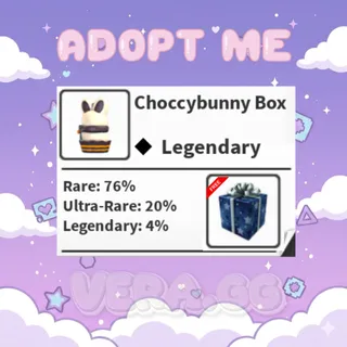 40 pcs Chocolate Bunny Box + FREE Big Gift Box | Adopt Me