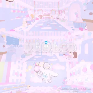 Pastel Cinnamoroll Cloud Cafe (Bunker House) | Adopt Me