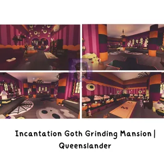 Incantation Goth Grinding Mansion | Queenslander