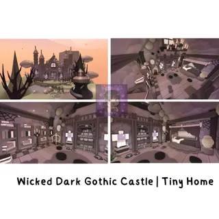 Wicked Dark Gothic Castle | Tiny Home 
