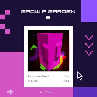 3pcs Rainbow Seed 