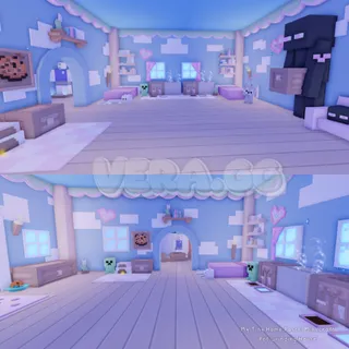 Pastel Minecraft Pet Grinding House | Adopt Me