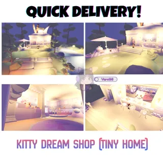 Kitty Dream Shop | Kawaii Tiny Home Adopt Me House