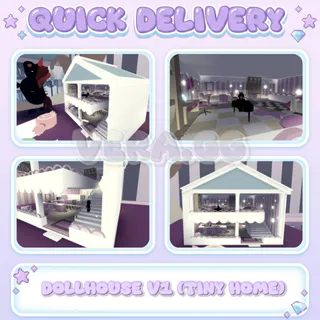 Pastel Dollhouse V1 (Tiny Home) | Adopt Me