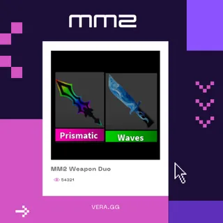 [BUNDLE] Waves + FREE Prismatic Knife | MM2