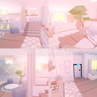 Preppy Pink Split-Level Loft | Tiny Home