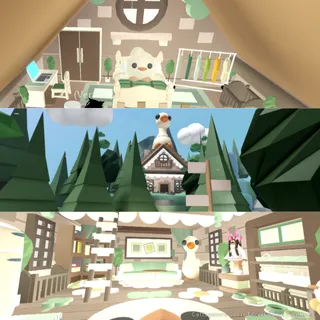 Cottagecore Goose Forest Cabin (Tiny Home)