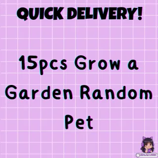 15pcs BULK PET BUNDLE | Grow a Garden | Quick-Sale Clearance