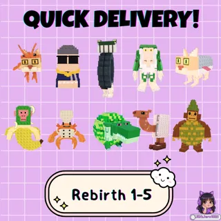 REBIRTH 1–5 BUNDLE| Skip the Grind!