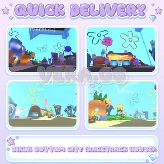 SpongeBob’s Undersea World & The Krusty Krab | Massive Racetrack House