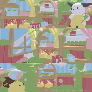 Pastel Pochacco Sanrio Grinding Room
