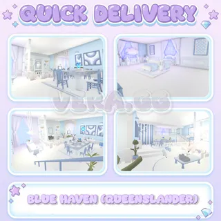 Blue Haven House | Adopt Me (Queenslander Home)