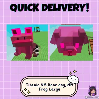 COLLOSAL Nightmare Bone Dog (110.94kg!)│Spawns Sellable Bones + FREE Frog!│Grow a Garden