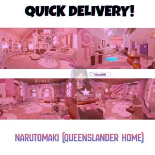 Narutomaki Queenslander House | Japanese Theme Adopt Me
