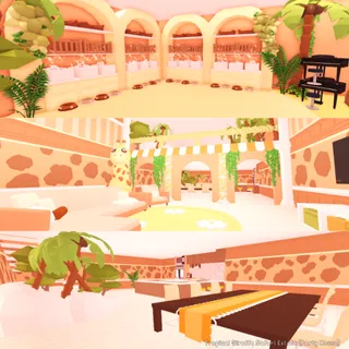 Tropical Giraffe Safari Estate (Party House)