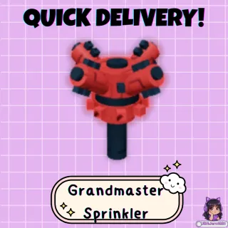 2x Grandmaster Sprinkler