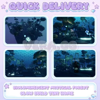 Bioluminescent Mystical Forest | Glow Build Tiny Home