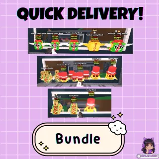 Ultimate Lucky Block Bundle (13 Items)│Festive, Gold, Taco & Admin│Steal a Brainrot