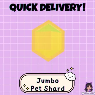 JUMBO Pet Shard| +50% XP Boost & Size Increase | Grow a Garden