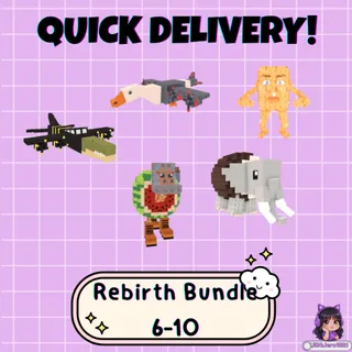 REBIRTH 6–10  PACK Bombardiro, Girafa Celestre & More!