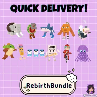 Rebirth 9-18  Bundle Steal a Brainrot 