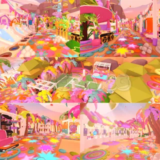 Massive Preppy Tropical Resort & Grinding Island | Adopt Me