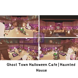 Ghost Town Halloween Cafe | Haunted House 